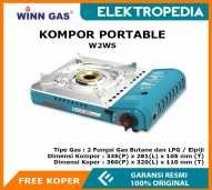 WINN GAS – Kompor Gas Portable Dual Gas Double Safety W2WS